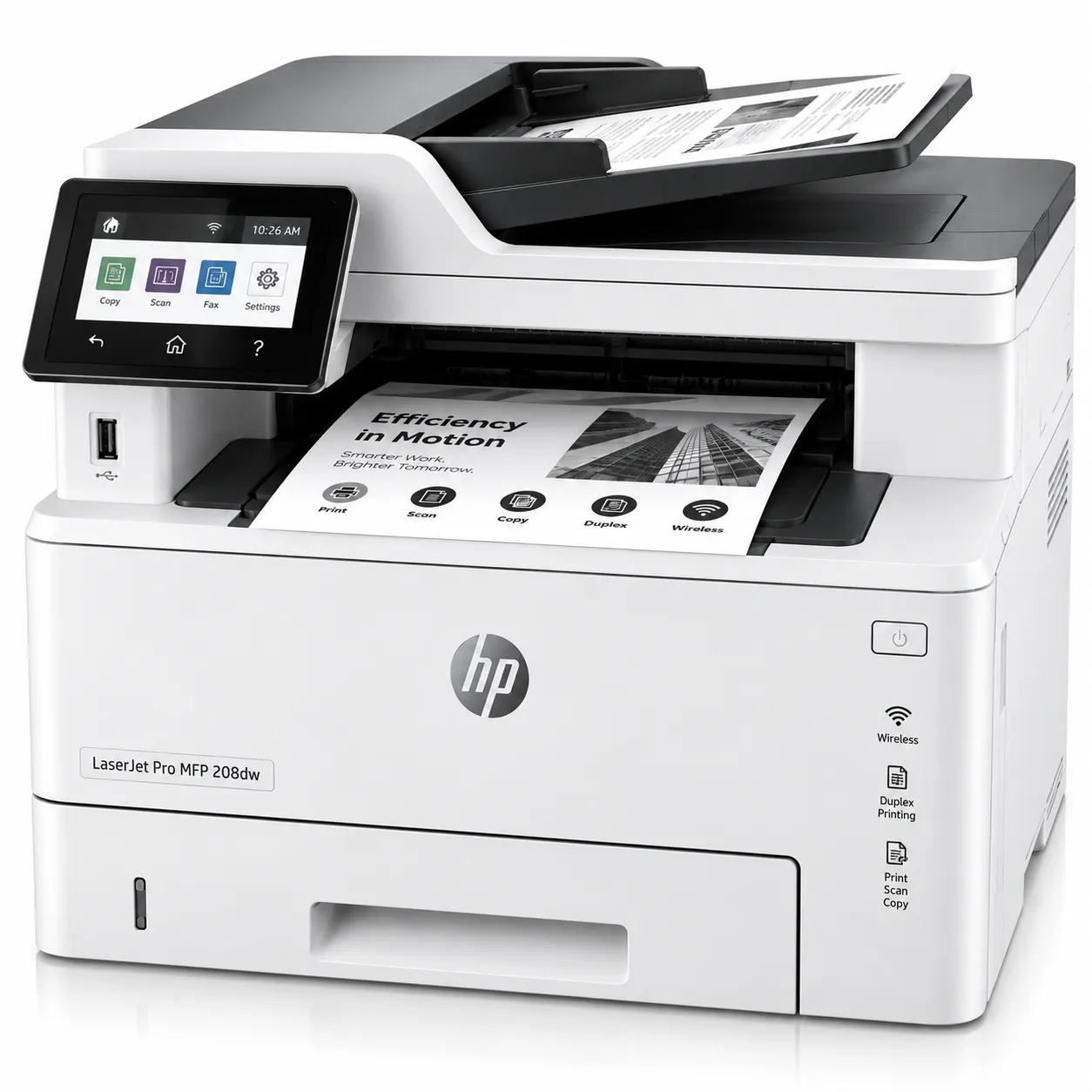 HP LaserJet Pro MFP 208dw Wireless Duplex Auto-Feed